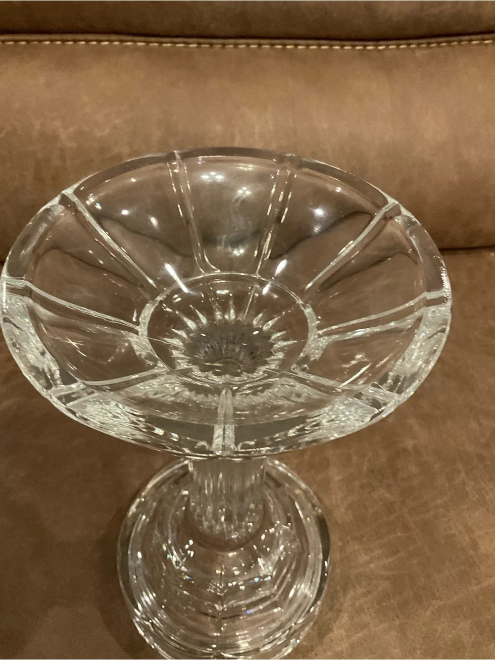 Vintage Shannon Crystal Candle holder